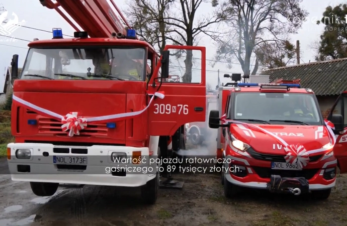 NOWE POJAZDY POŻARNICZE W GMINIE ŚWIĄTKI