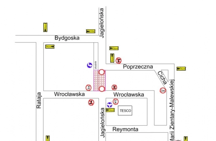 {Dziś rusza remont ulicy Jagiellońskiej w Olsztynie.}